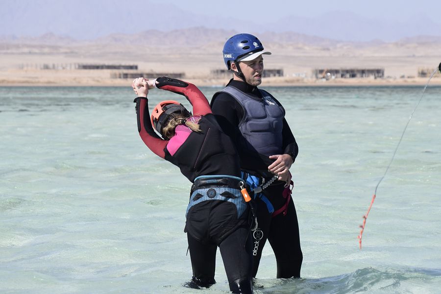 apprendre le kitesurf à Soma Bay Mer Rouge Egypte